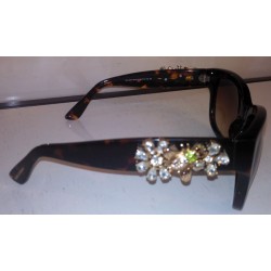 عینک آفتابی D&G DG 4247 520/73 قهوه ای پلنگی بانوان DOLCE & GABBANA DG 4247 520/73 Sunglasses