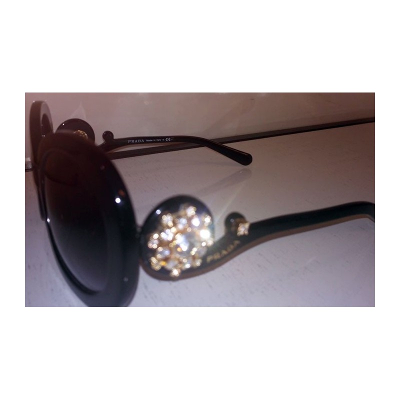 عینک آفتابی مشکی SPR 83PS 0A5 پرادا PRADA SPR 83PS 0A5 Sunglasses عینک آفتابی مشکی SPR 83PS 0A5 پرادا PRADA SPR 83PS 0A5 Sunglasses