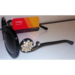 عینک آفتابی مشکی SPR 83PS 0A5 پرادا PRADA SPR 83PS 0A5  Sunglasses