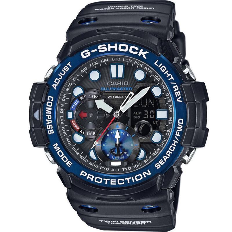 ساعت کاسیو مردانه مچی عقربه ای Casio GN-1000B-1ADR Watch For Men ساعت کاسیو مردانه مچی عقربه ای Casio GN-1000B-1ADR Watch For Men