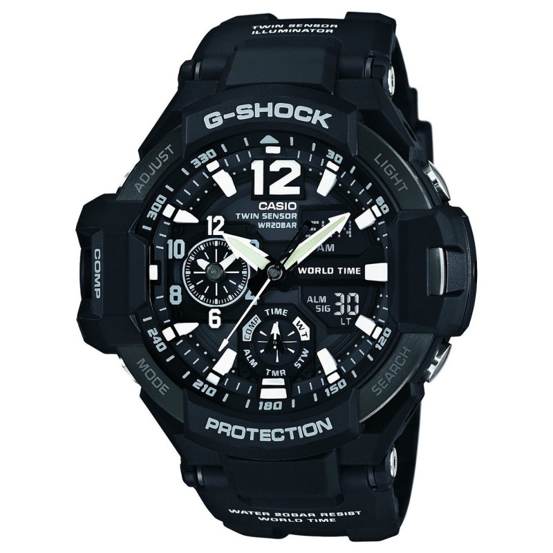 ساعت کاسیو مردانه مچی عقربه ای Casio G-Shock GA-1100-1ADR Watch For Men ساعت کاسیو مردانه مچی عقربه ای Casio G-Shock GA-1100-1ADR Watch For Men