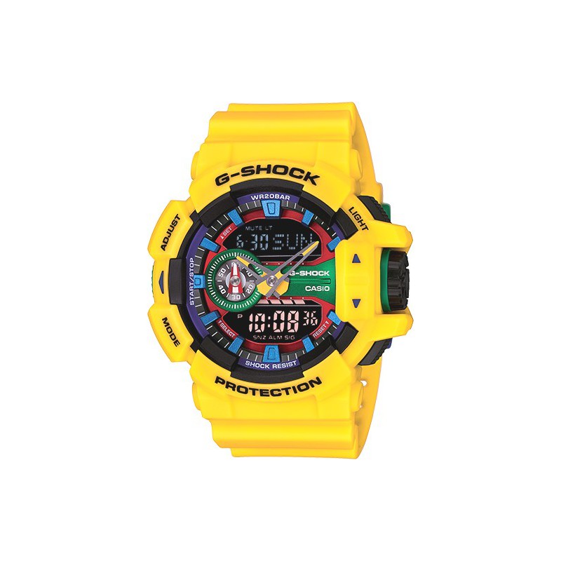 ساعت کاسیو مردانه مچی عقربه ای Casio G-Shock GA-400-9ADR Watch For Men ساعت کاسیو مردانه مچی عقربه ای Casio G-Shock GA-400-9ADR Watch For Men